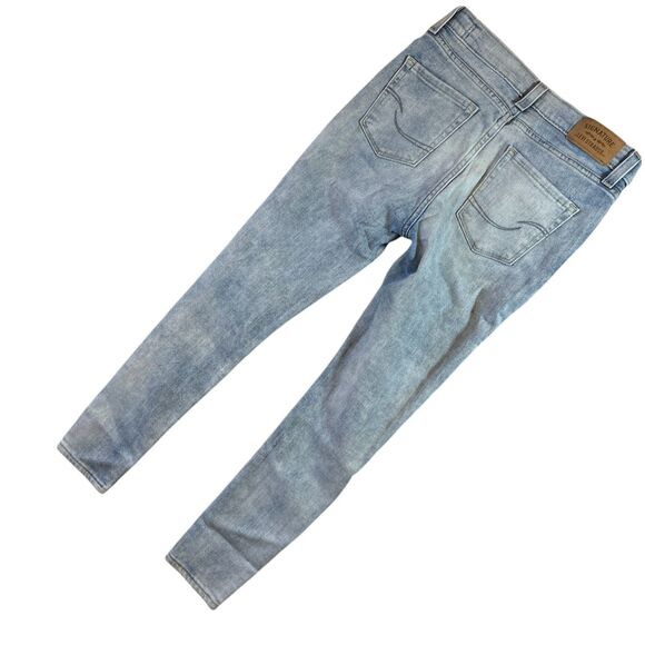 Levi's Signature Jeans Girls 12 Distressed Skinny Low Rise Stretch Adj. Waist (W - Picture 3 of 16